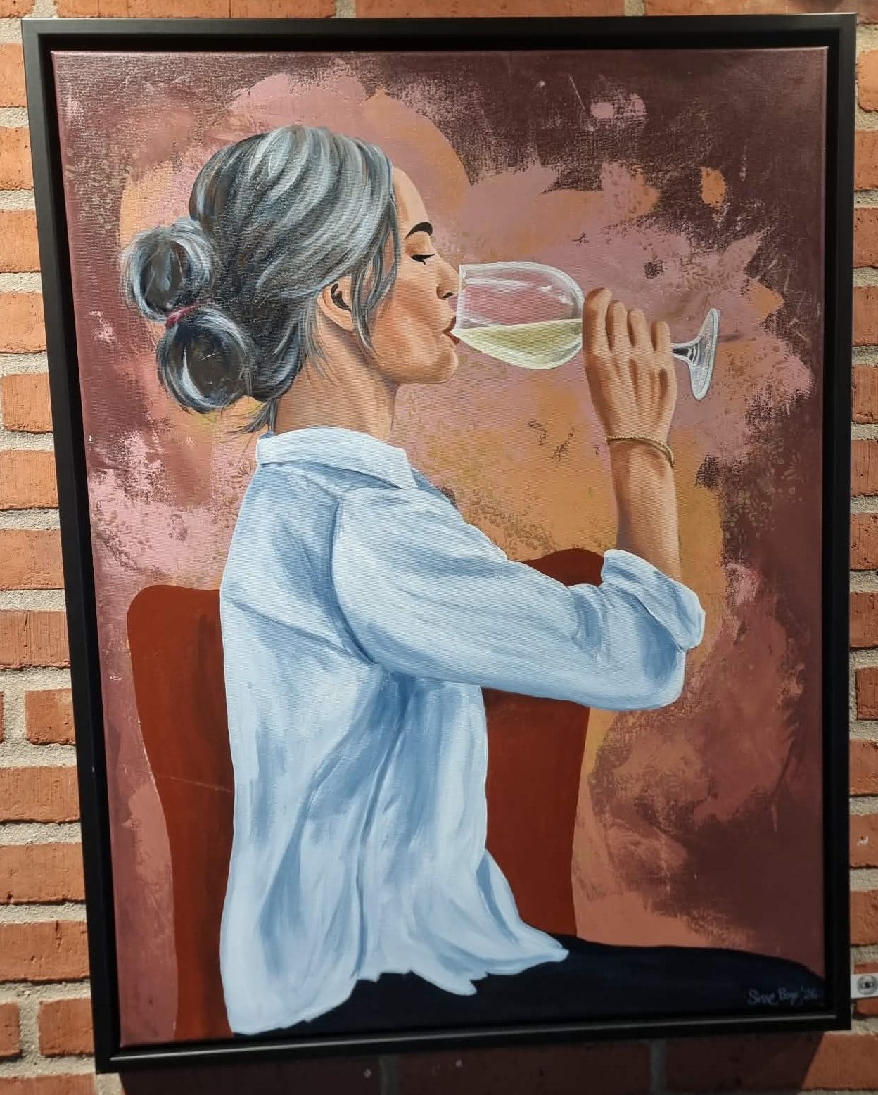 14. Sisse Borg
Maleri - 84 x 64 cm