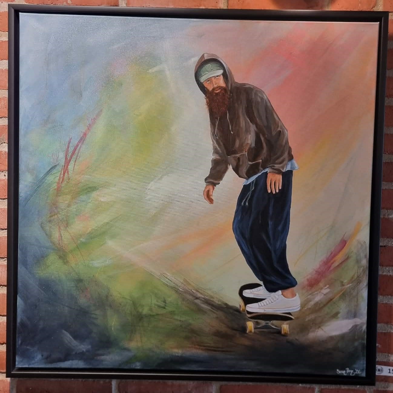 15. Sisse Borg
Maleri - 84 x 84 cm