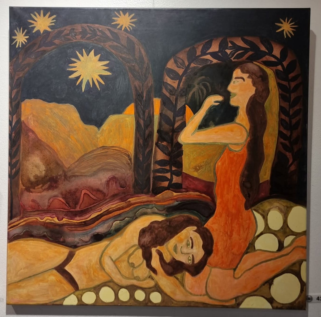 41. Ane Hvidborg
Maleri - 80 x 80 cm