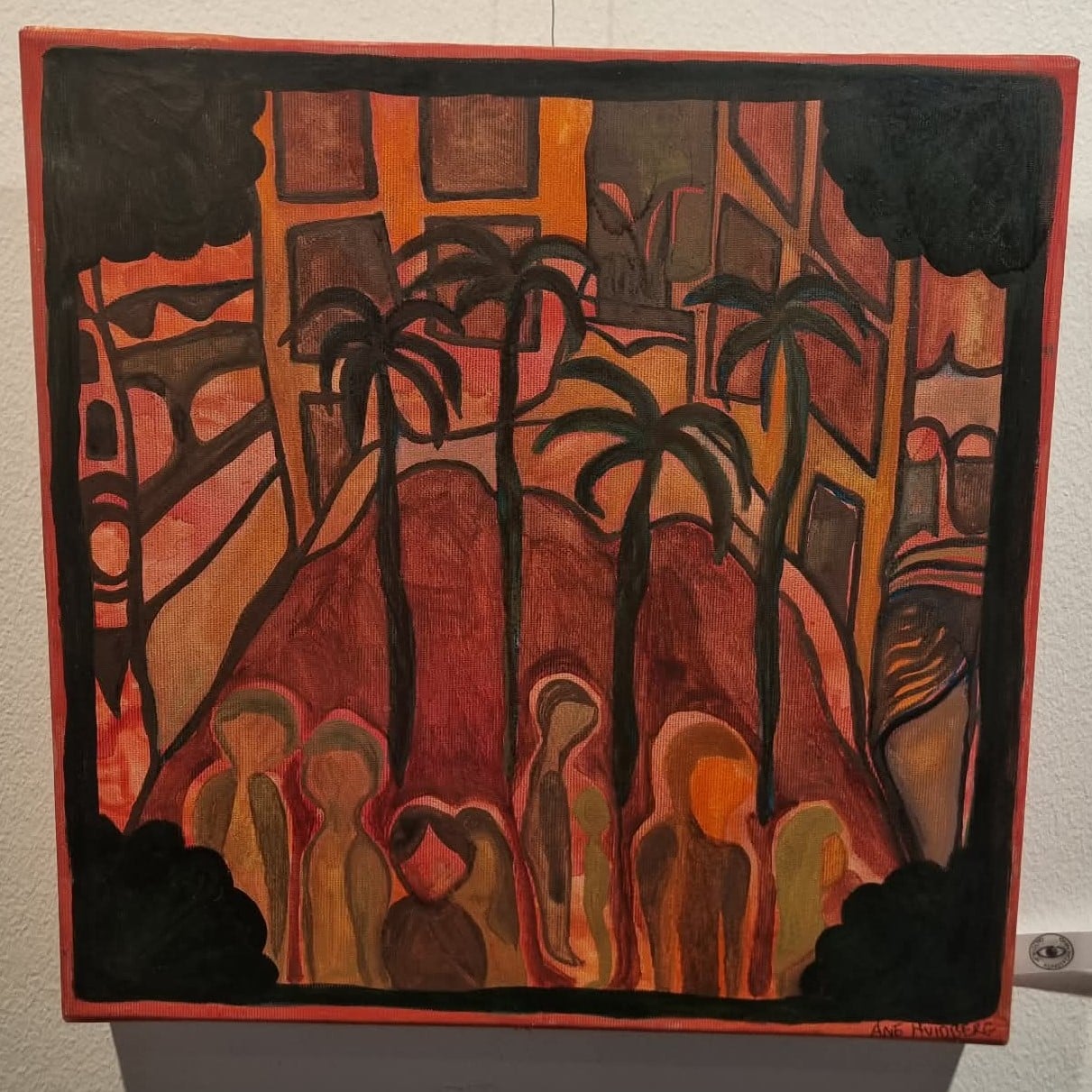 43. Ane Hvidborg
Maleri - 35 x 34 cm