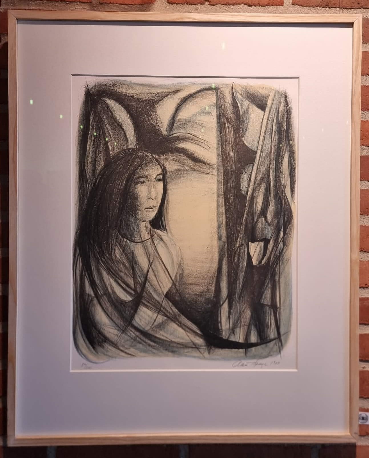 44. Aka Høegh
Litografi - 76 x 62 cm