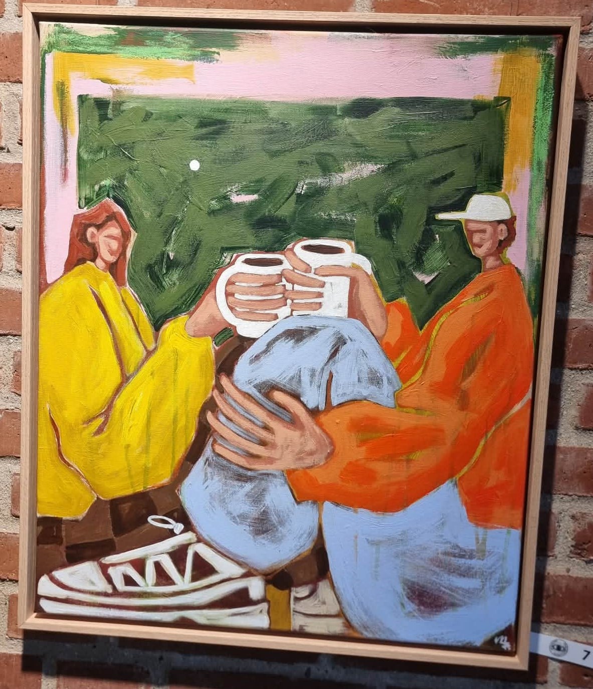 7. Mette Bejder
Maleri - 60 x 50 cm