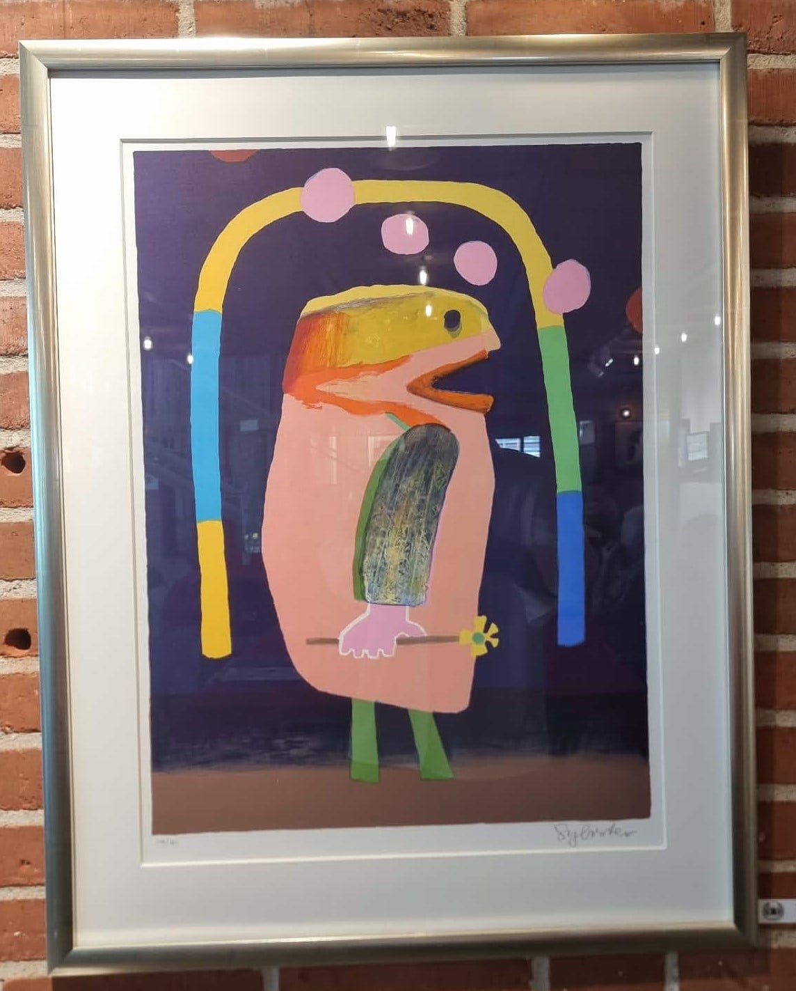 77. Leif Sylvester
Serigrafi - 80 x 62 cm